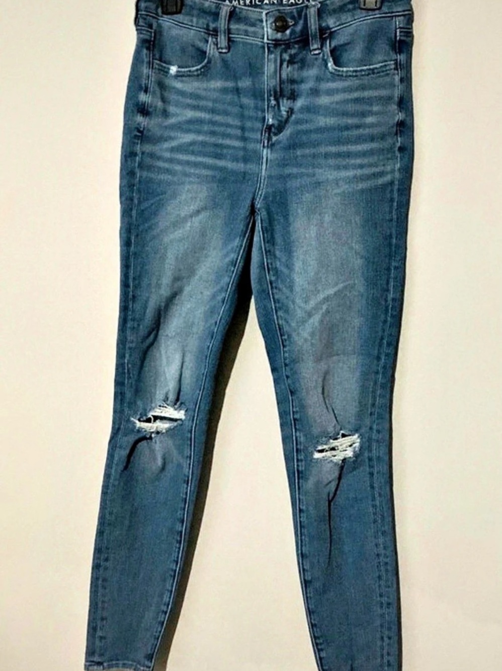 American Eagle Ne(X)t Level High-Waisted Jegging Skinny Jeans in Blue